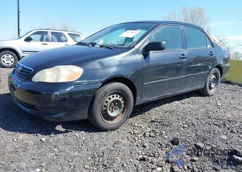 2006 Toyota Corolla Le from USA, damaged, VIN 2T1BR32E56C567635